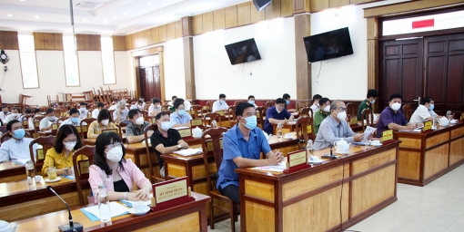 Chợ Mới đánh giá tình hình, đề ra giải pháp thực hiện hoàn thành nhiệm vụ chính trị năm 2021