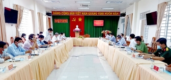 Thường trực Tỉnh ủy An Giang kiểm tra công tác phòng, chống dịch COVID-19 và việc đón tiếp công dân về huyện An Phú