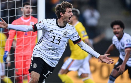 Kết quả vòng loại World Cup 2022: Đức chạm tay vào vé đến Qatar