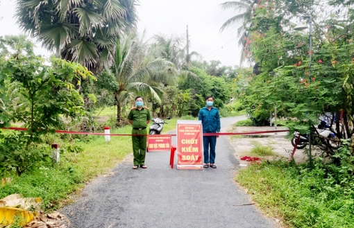 UBND Tịnh Biên phong tỏa diện hẹp khu vực ấp Núi Két, xã Thới Sơn