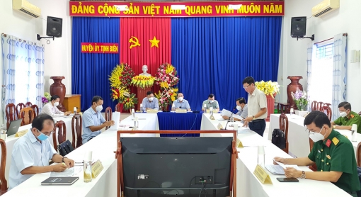 Tịnh Biên đẩy mạnh các biện pháp phòng, chống dịch COVID-19