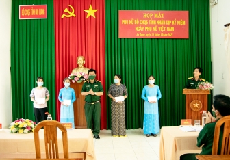 Bộ Chỉ huy Quân sự tỉnh An Giang họp mặt hội viên phụ nữ