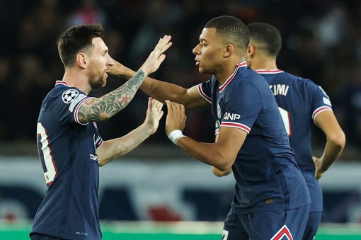 PSG tiếp tục thắng ở Cúp C1: Mbappe lại 'nâng' Messi rực sáng