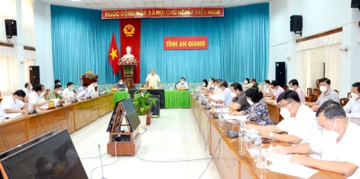 Góp ý kế hoạch tạm thời “Thích ứng an toàn, linh hoạt, kiểm soát hiệu quả dịch COVID-19 trên địa bàn tỉnh An Giang”