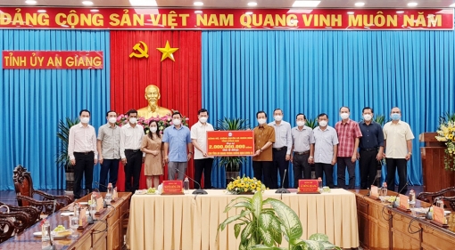 Đoàn công tác Tỉnh ủy Đồng Nai thăm và làm việc tại An Giang về công tác phòng, chống dịch bệnh COVID-19