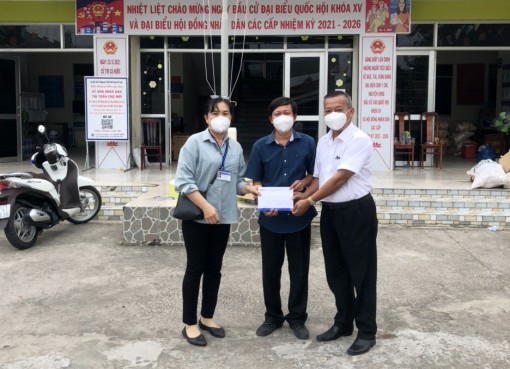 BIDV Chi nhánh An Giang hỗ trợ kinh phí hoạt động bếp ăn khu cách ly thị trấn Chợ Mới
