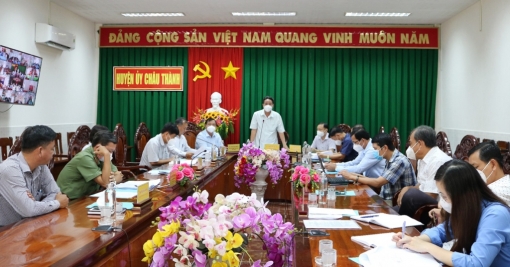 Châu Thành nỗ lực kiểm soát dịch bệnh COVID-19 không chủ quan, lơ là