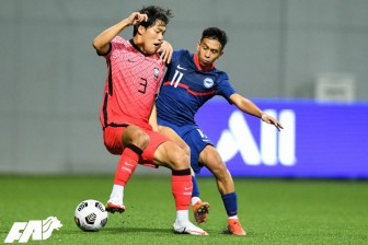 U23 Singapore dừng bước tại Vòng loại U23 châu Á 2022