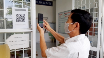 Phú Tân ứng dụng công nghệ hỗ trợ thực hiện các biện pháp hành chính trong phòng, chống dịch COVID-19