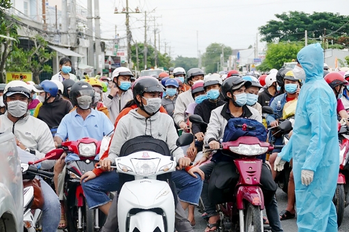 Công an huyện Thoại Sơn với công tác phòng, chống dịch COVID-19