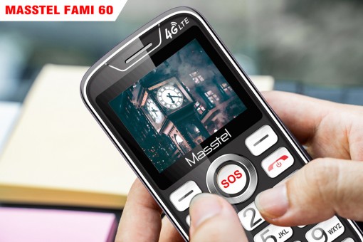 Mẫu điện thoại "cục gạch" dùng mạng 4G ra mắt