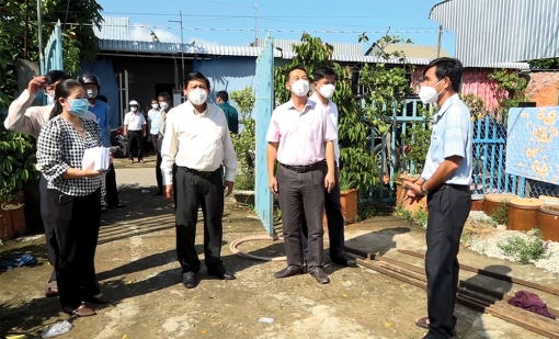 An Phú khẩn trương hỗ trợ các hộ dân bị ảnh hưởng do giông lốc
