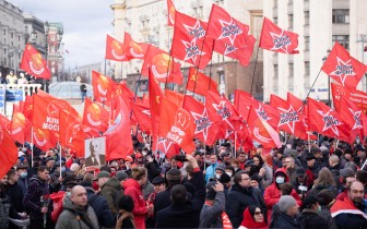 Kỷ niệm 104 năm Cách mạng Tháng Mười tại Liên bang Nga