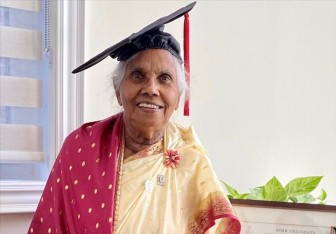 Cụ bà 87 tuổi lấy bằng thạc sỹ của Đại học Canada