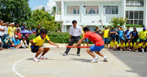 Phát triển môn đẩy gậy trong giới trẻ