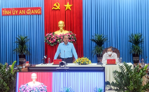 Ban Chỉ đạo phòng, chống dịch COVID-19 tỉnh An Giang chỉ đạo công tác phòng, chống dịch trên địa bàn tỉnh trong thời gian tới