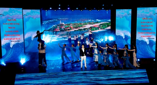 Trung tâm Văn hóa nghệ thuật An Giang ghi hình Chương trình nghệ thuật “Bản hùng ca trên sóng”