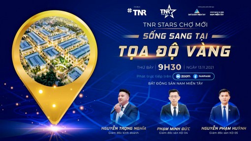 TNR Stars Chợ Mới tạo sức hút nhờ vị trí tâm điểm