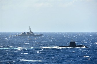 Mỹ - Nhật tổ chức tập trận tác chiến chống tàu ngầm ở Biển Đông