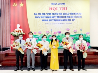 Khai mạc Hội thi báo cáo viên, tuyên truyền viên giỏi cấp tỉnh An Giang năm 2021