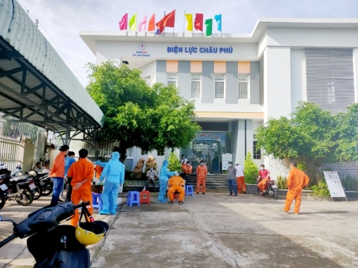 Điện lực Châu Phú phấn đấu thực hiện tốt công tác sản xuất - kinh doanh và phòng, chống dịch COVID-19 năm 2021