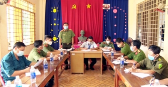Công an An Giang triển khai mô hình “Phong trào toàn dân bảo vệ “Vùng xanh” phòng, chống dịch COVID-19” tại huyện Phú Tân