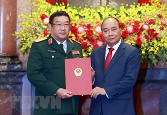 Thăng quân hàm Thượng tướng cho Thứ trưởng Quốc phòng Phạm Hoài Nam