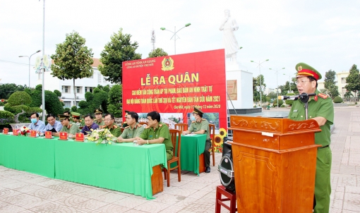 An Giang công nhận 9 xã, phường, thị trấn trọng điểm, phức tạp về trật tự, an toàn xã hội đã chuyển hóa đạt