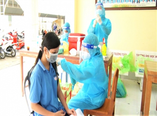 Thành lập Cơ sở thu dung, điều trị COVID-19 nhẹ và không có triệu chứng tại Khu ký túc xá Trường Trung cấp Kỹ thuật-Tổng hợp An Giang
