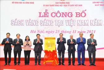 Vinh danh các công trình tiêu biểu trong Sách vàng Sáng tạo Việt Nam năm 2021