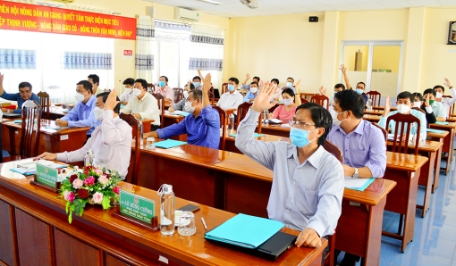 Hội nghị Ban Chấp hành Hội Nông dân tỉnh An Giang lần thứ 11, khóa IX (nhiệm kỳ 2018-2023)