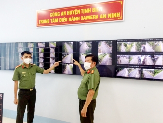 Ra mắt mô hình “Camera an ninh” tại huyện Tịnh Biên