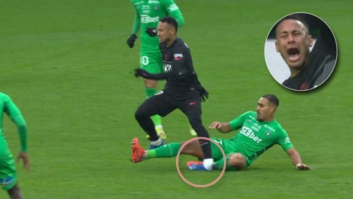 Neymar dính chấn thương kinh hoàng, có nguy cơ nghỉ thi đấu 6 tuần