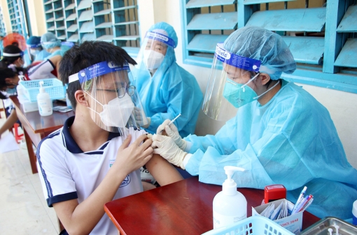 An Giang tăng tốc tiêm vaccine phòng COVID-19 cho trẻ em