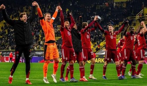 Lewandowski giúp Bayern thắng trận thứ 7 liên tiếp trước Dortmund