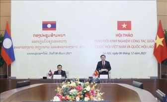 Hội thảo trao đổi kinh nghiệm công tác giữa Quốc hội Việt Nam và Quốc hội Lào