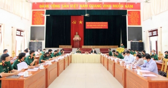 Đảng ủy Quân sự tỉnh An Giang tổ chức hội nghị phiên cuối năm 2021