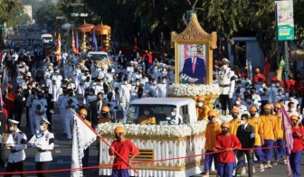 Người dân Campuchia dự lễ tang hoàng thân Norodom Ranariddh