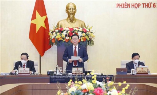 Khai mạc Phiên họp thứ 6 của Ủy ban Thường vụ Quốc hội