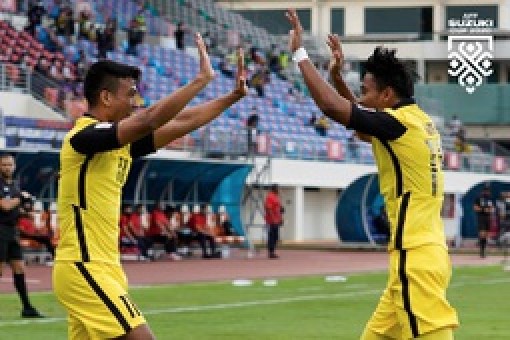 Thắng đậm Lào, Malaysia giữ vững ngôi đầu bảng B AFF Cup 2020