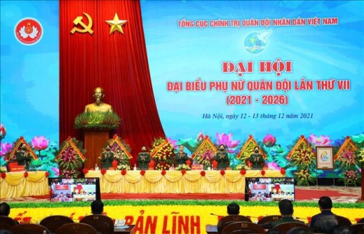 Khai mạc Đại hội đại biểu Phụ nữ Quân đội lần thứ VII