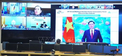 Khai mạc Hội nghị thường niên lần thứ 29 Diễn đàn nghị viện châu Á-Thái Bình Dương