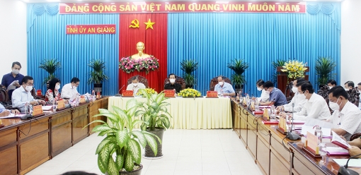 Hội nghị Ban Thường vụ Tỉnh ủy An Giang cho ý kiến nhiều nội dung quan trọng