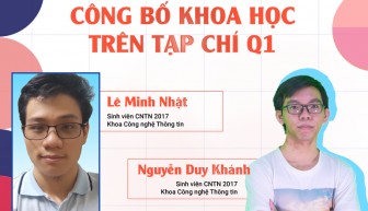 Hai sinh viên Việt có công bố khoa học trên tạp chí quốc tế uy tín về AI