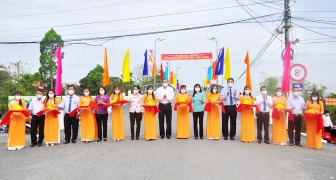 Thoại Sơn và Châu Thành tổ chức lễ khánh thành cầu Ba Dầu