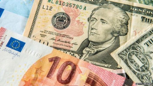 Tỷ giá USD, Euro ngày 23-12: USD giảm, Euro tăng