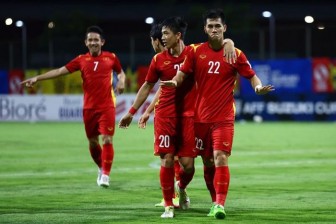 Bảng xếp hạng FIFA tháng 12-2021: Việt Nam tăng 1 bậc