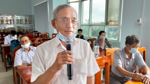 Long An: Đại biểu HĐND tỉnh tiếp xúc cử tri huyện Tân Hưng, Cần Giuộc