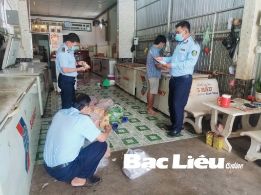 Bạc Liêu: Siết chặt vệ sinh an toàn thực phẩm dịp Tết