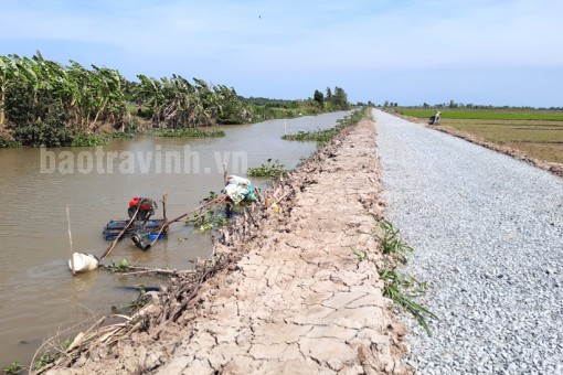 Trà Vinh: Ứng phó khô hạn, mặn xâm nhập
